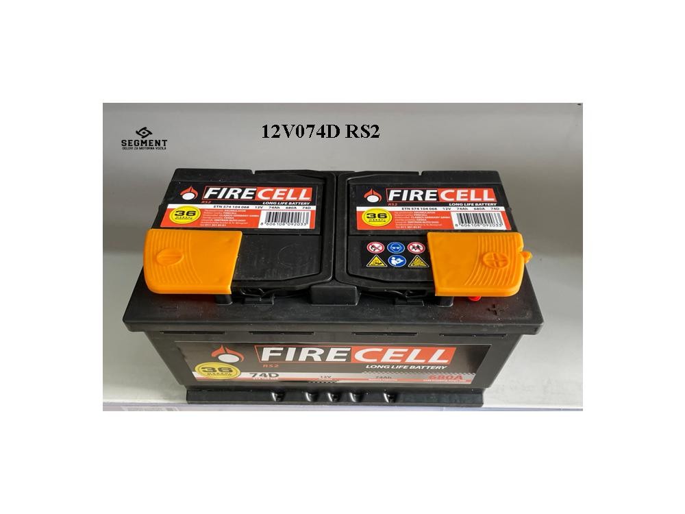 AKUMULATOR 12V 74AH D+FIRECELL RS2